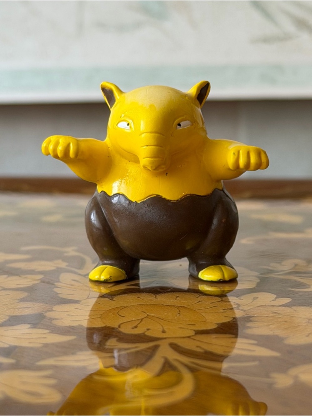 Drowzee Pokémon  2" Vintage TOMY Figure 1990s Nintendo C.G.T.S.J. #162